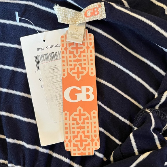 Gianni Bini Striped Knit Romper S - Picture 4 of 6